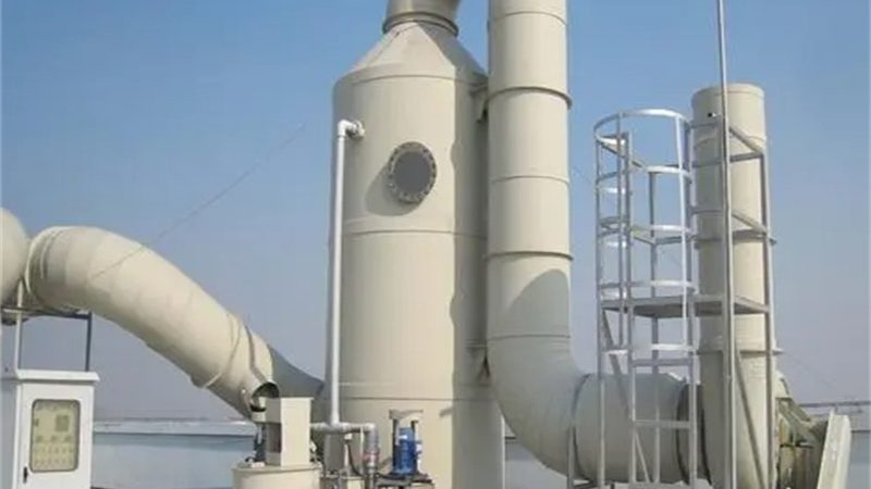 环保设备中的“双胞胎”：玻璃钢喷淋塔与填料塔